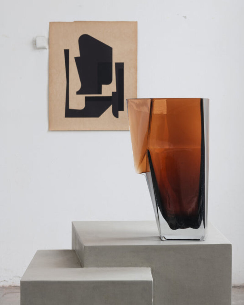 serax Dunk Vase Bob Verhelst Brown