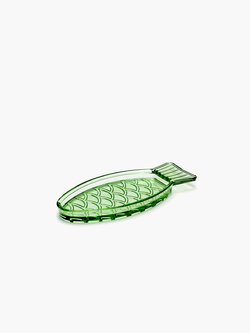 serax Fish & Fish Schotel Transparant Groen