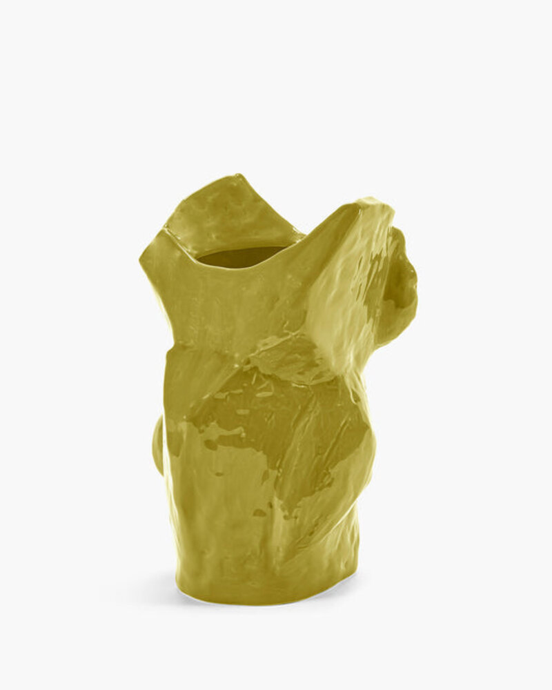 serax Marni Midnight Creatures Owl Vase L Yellow