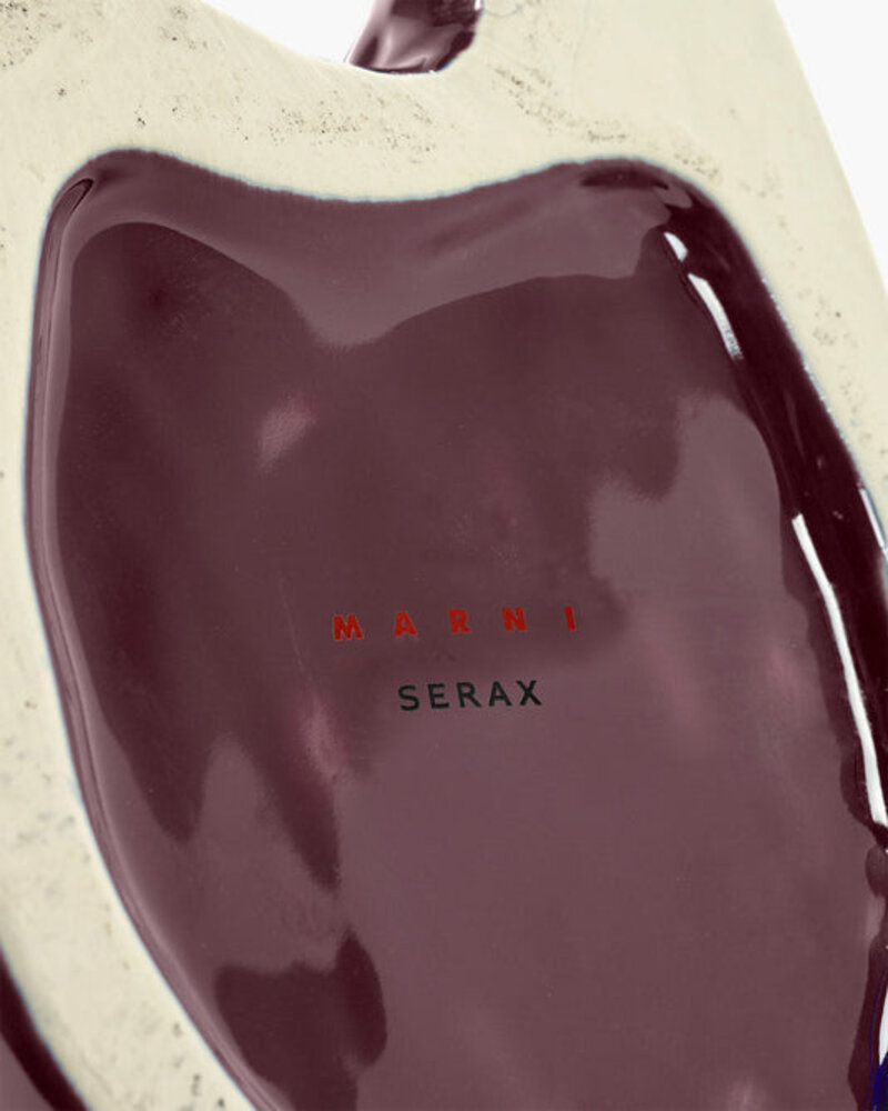 serax Marni Midnight Creatures Owl Vase L Aubergine
