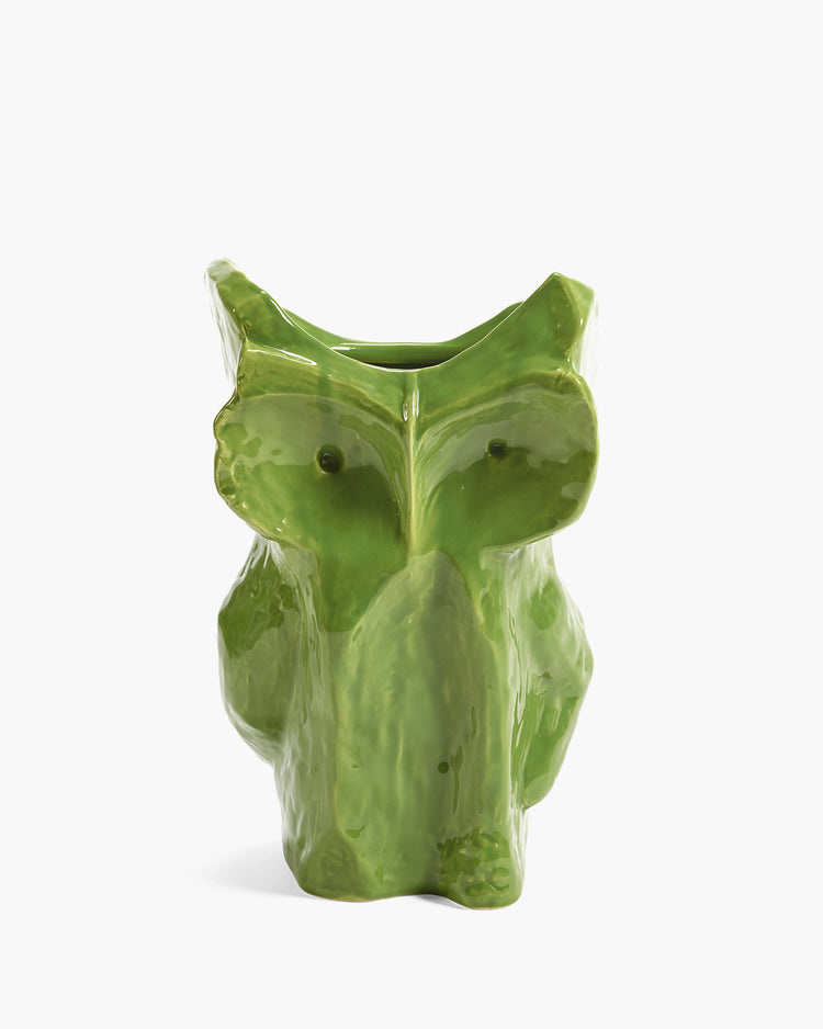 serax Marni Midnight Creatures Owl Vase L Green