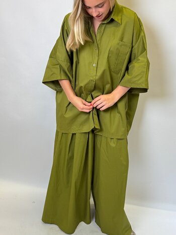 MM Yuno Pants Green TU