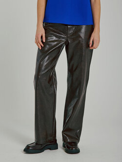 NORR Eduna Broek Donker Bordeaux