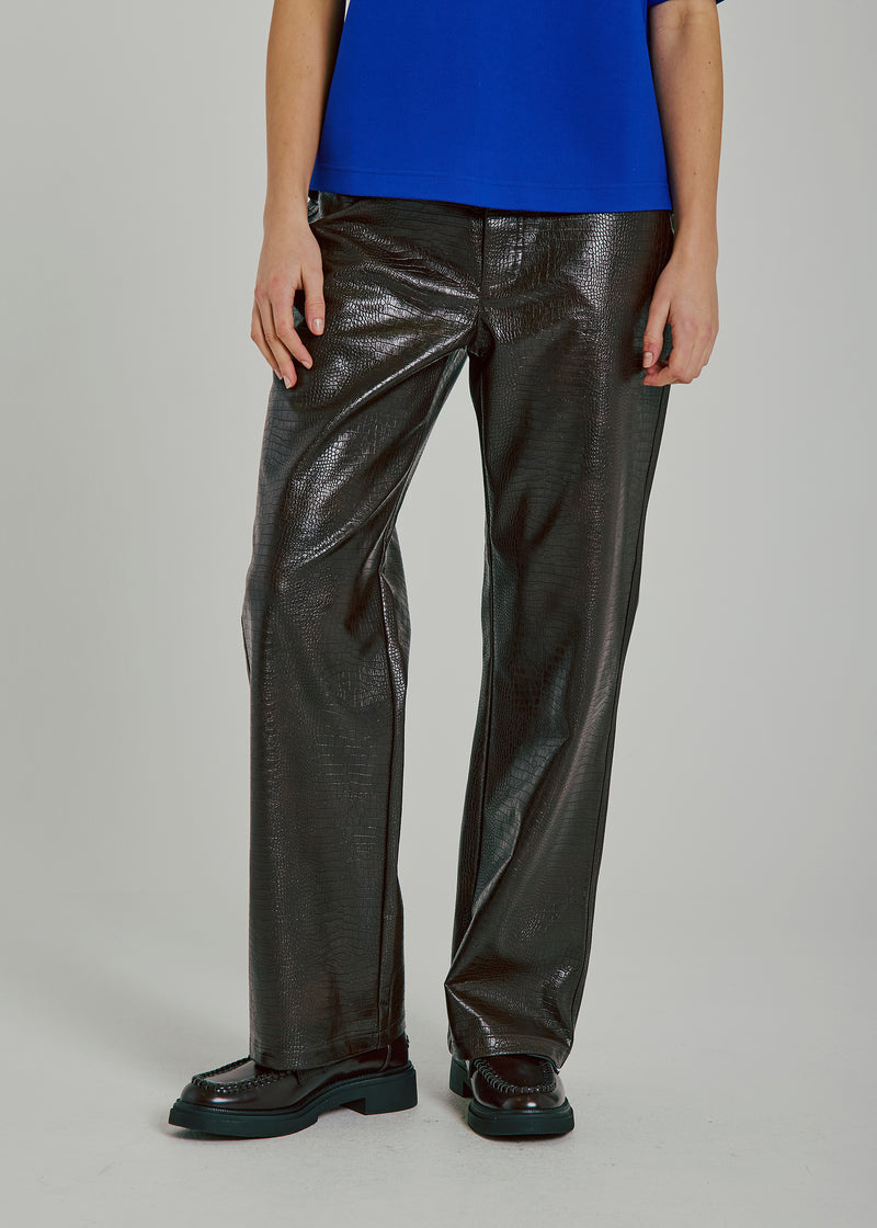 NORR Eduna Broek Donker Bordeaux