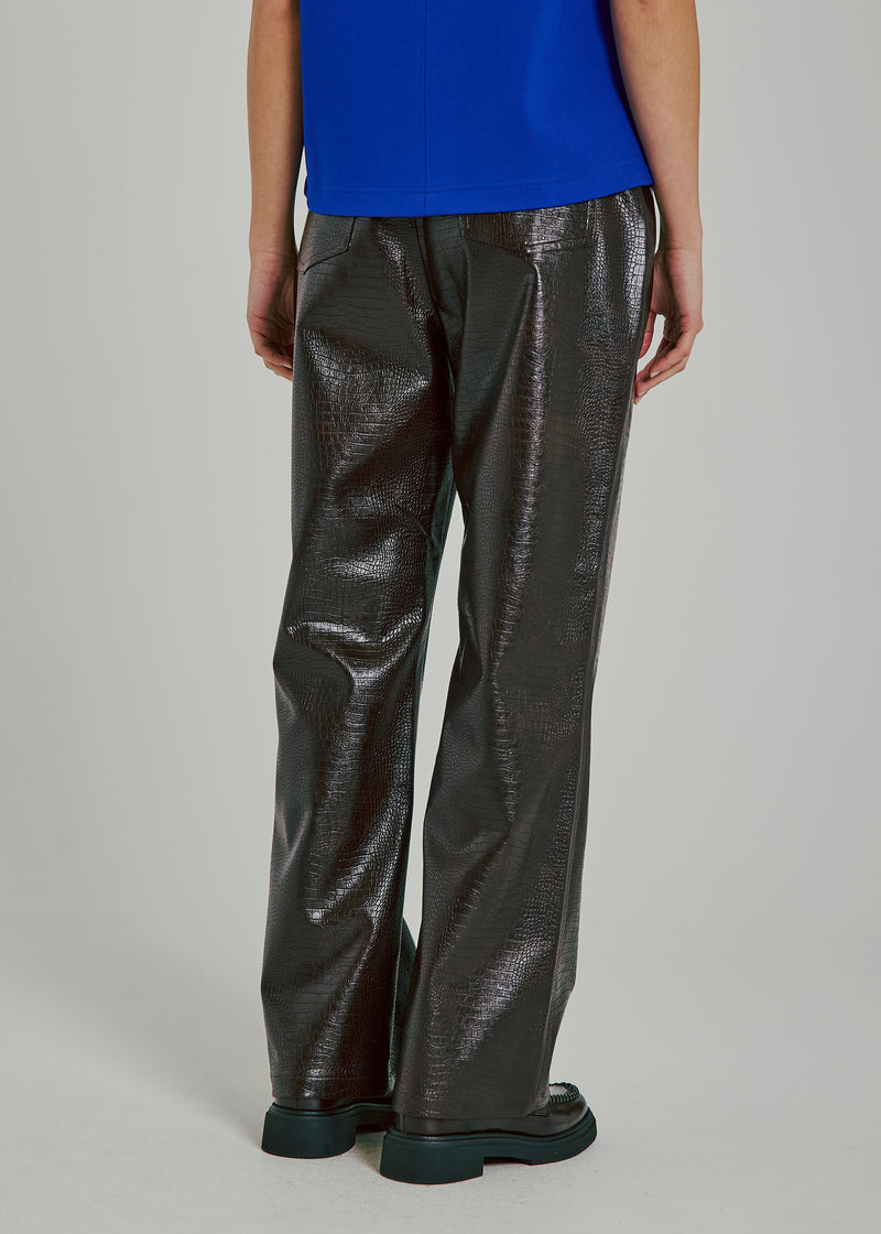 NORR Eduna Broek Donker Bordeaux