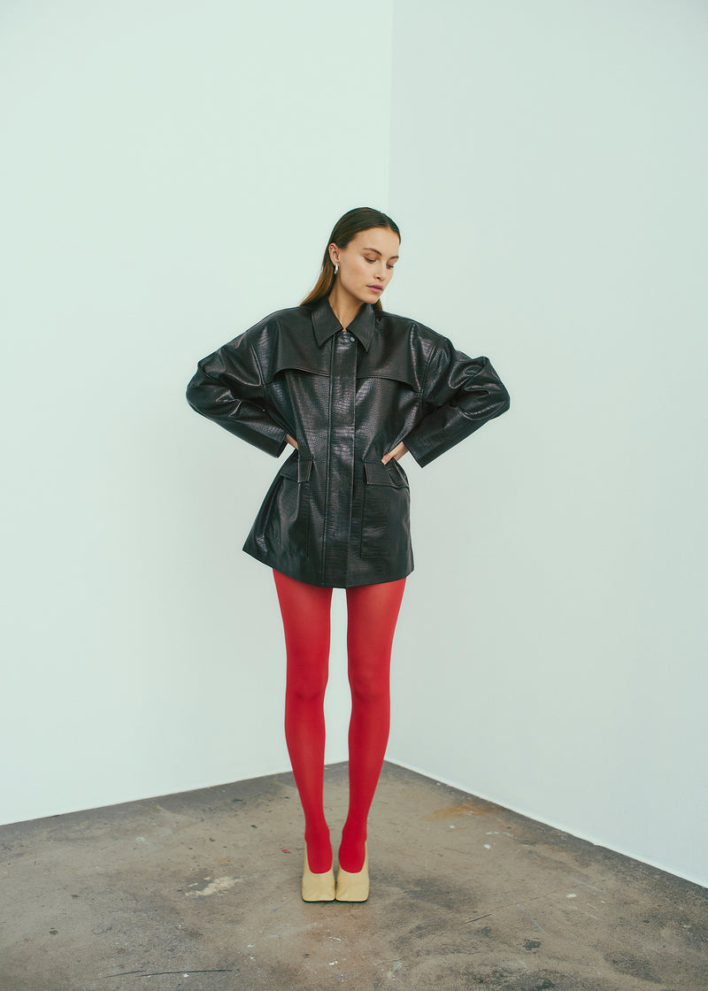 NORR Eduna Jas Donker Bordeaux