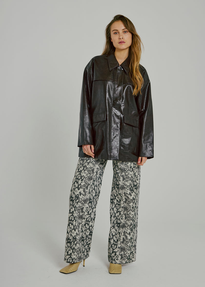 NORR Eduna Jas Donker Bordeaux