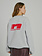 NORR Daphine Sweater Light Grey Red