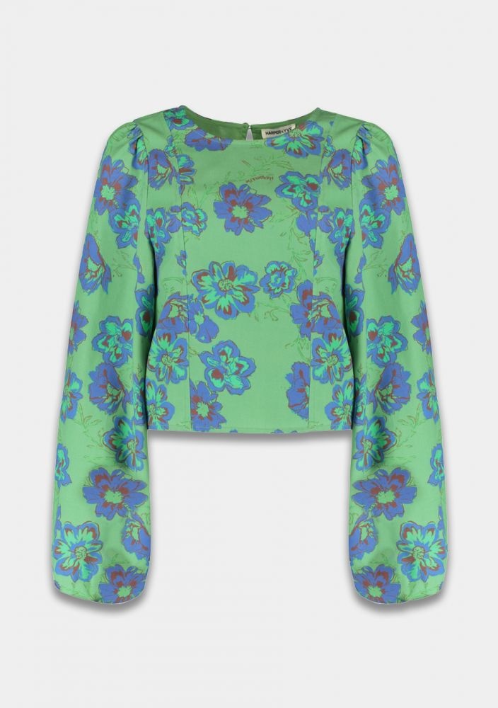 HARPER & YVE Floor Blouse Forest Flower