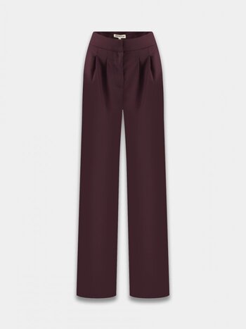 HARPER & YVE Sadie Pants Burgundy