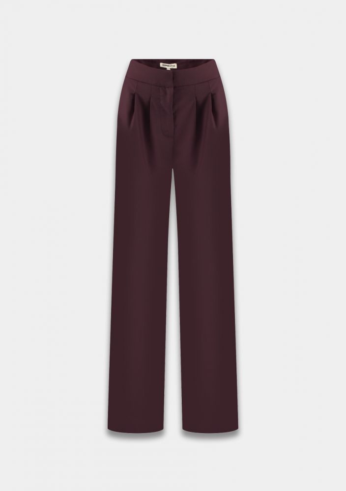 HARPER & YVE Sadie Pants Burgundy