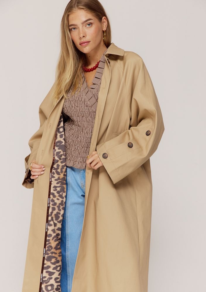 HARPER & YVE Tracy Trench Coat Beige
