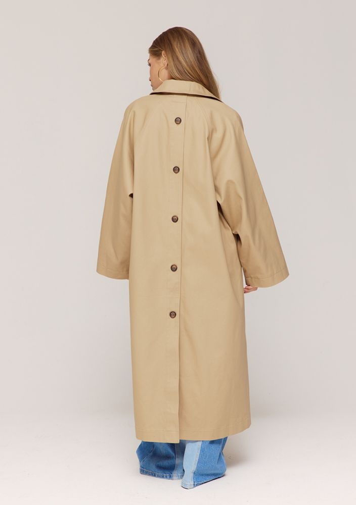 HARPER & YVE Tracy Trench Coat Beige