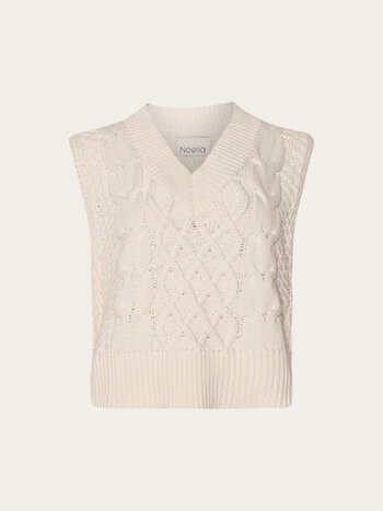 NOELLA Gio Knit Vest Ivory