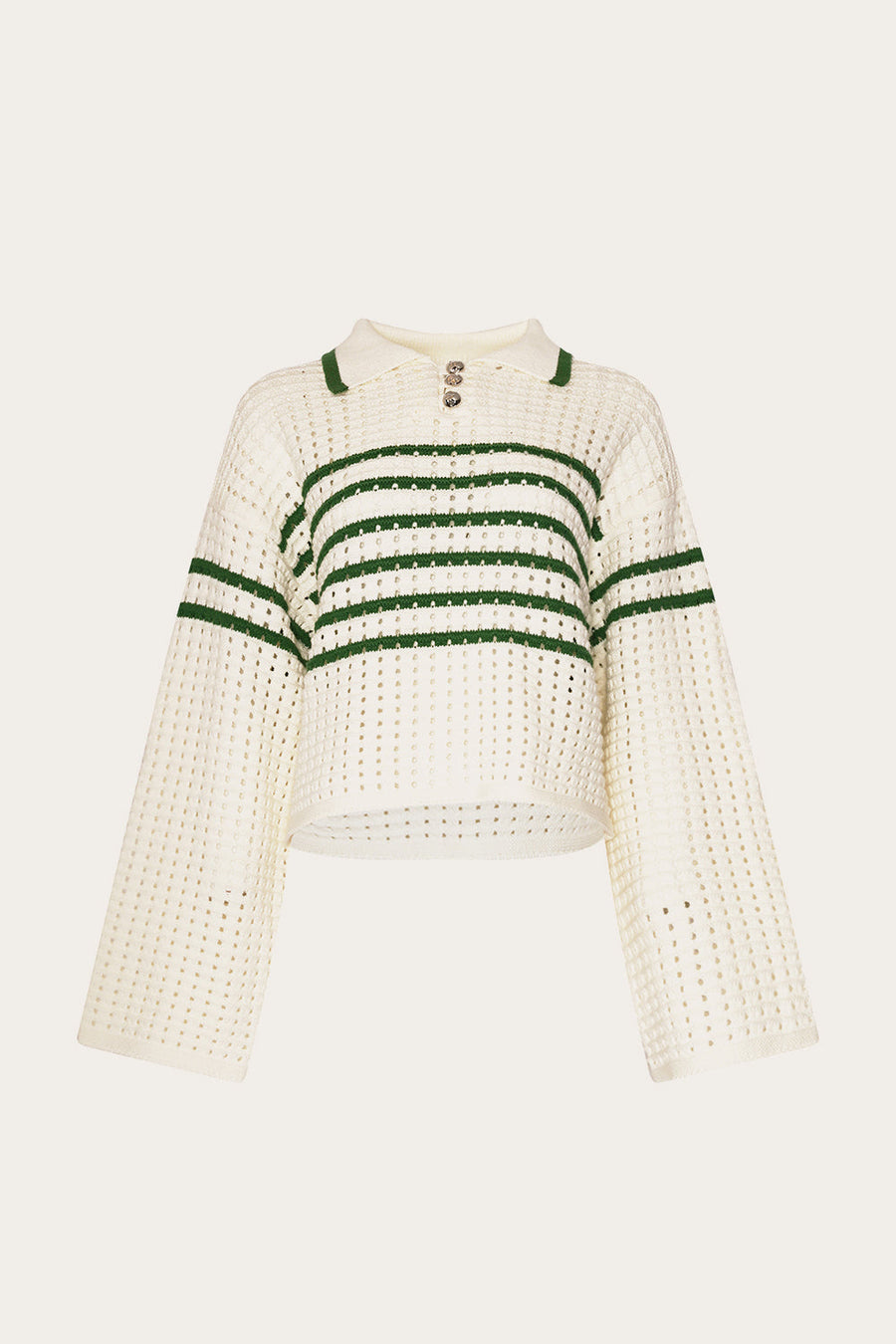 NOELLA Leen Knit Talani Green Stripe