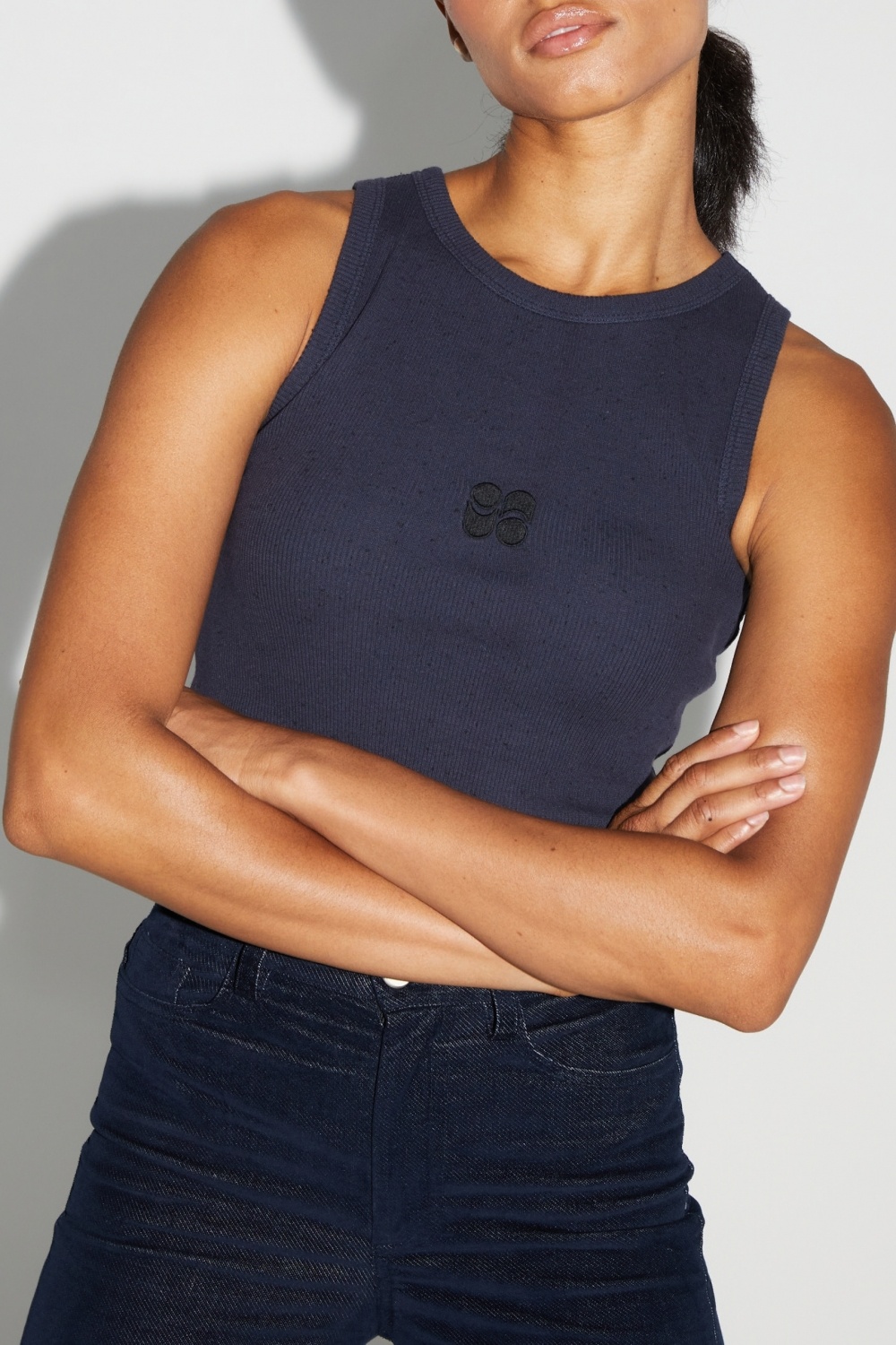 IMPREVU Theo Top Marineblauw