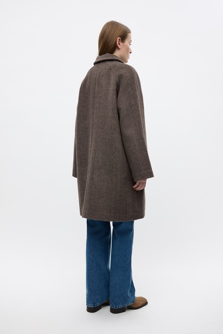ENVII Enseneca Wool Jacket Brown Mel