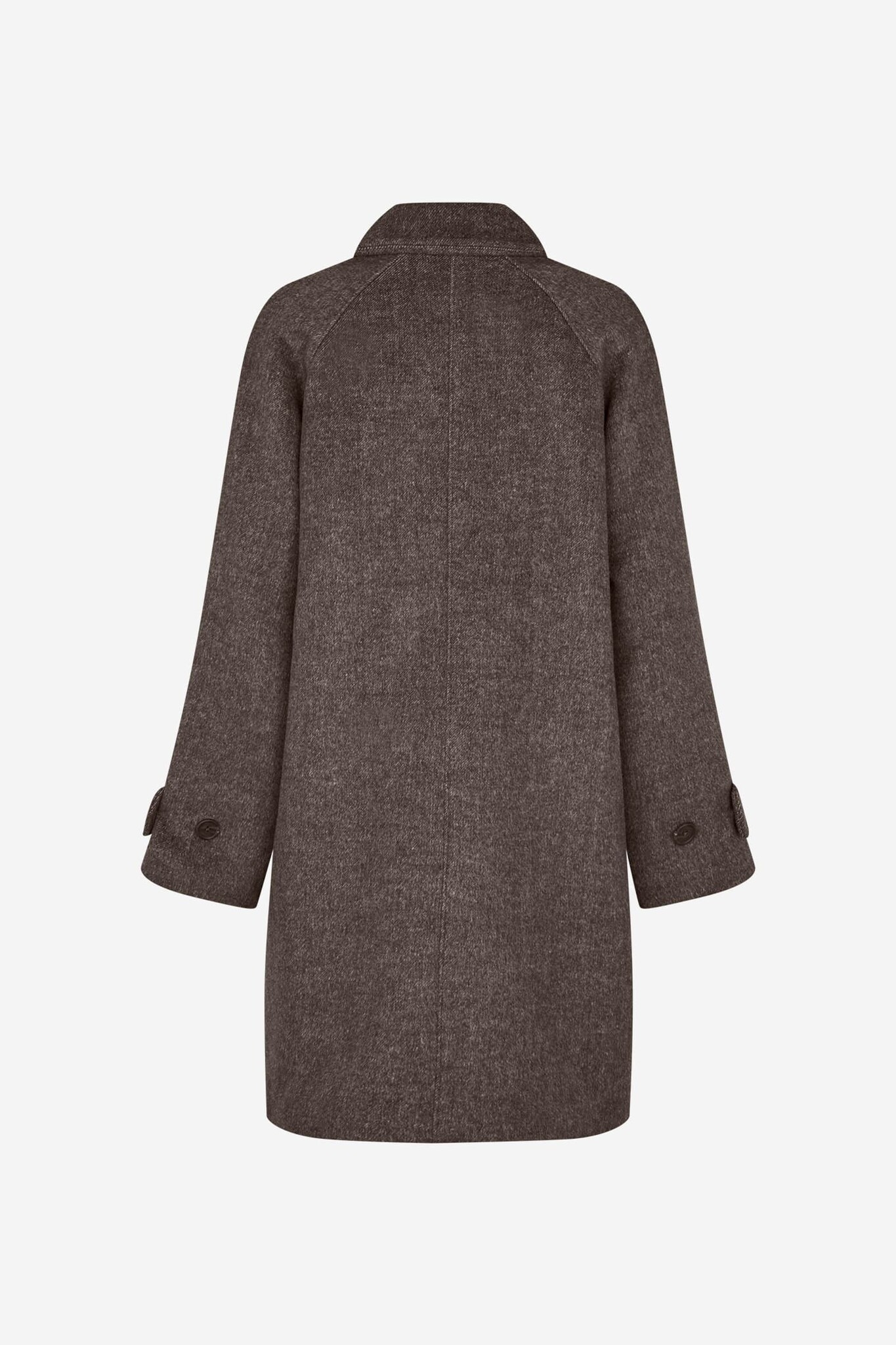 ENVII Enseneca Wool Jacket Brown Mel