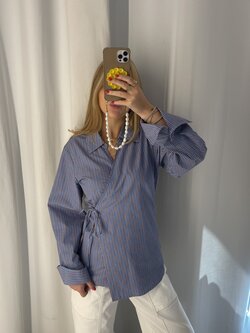 ENVII Enakron LS V-N Shirt Stripes