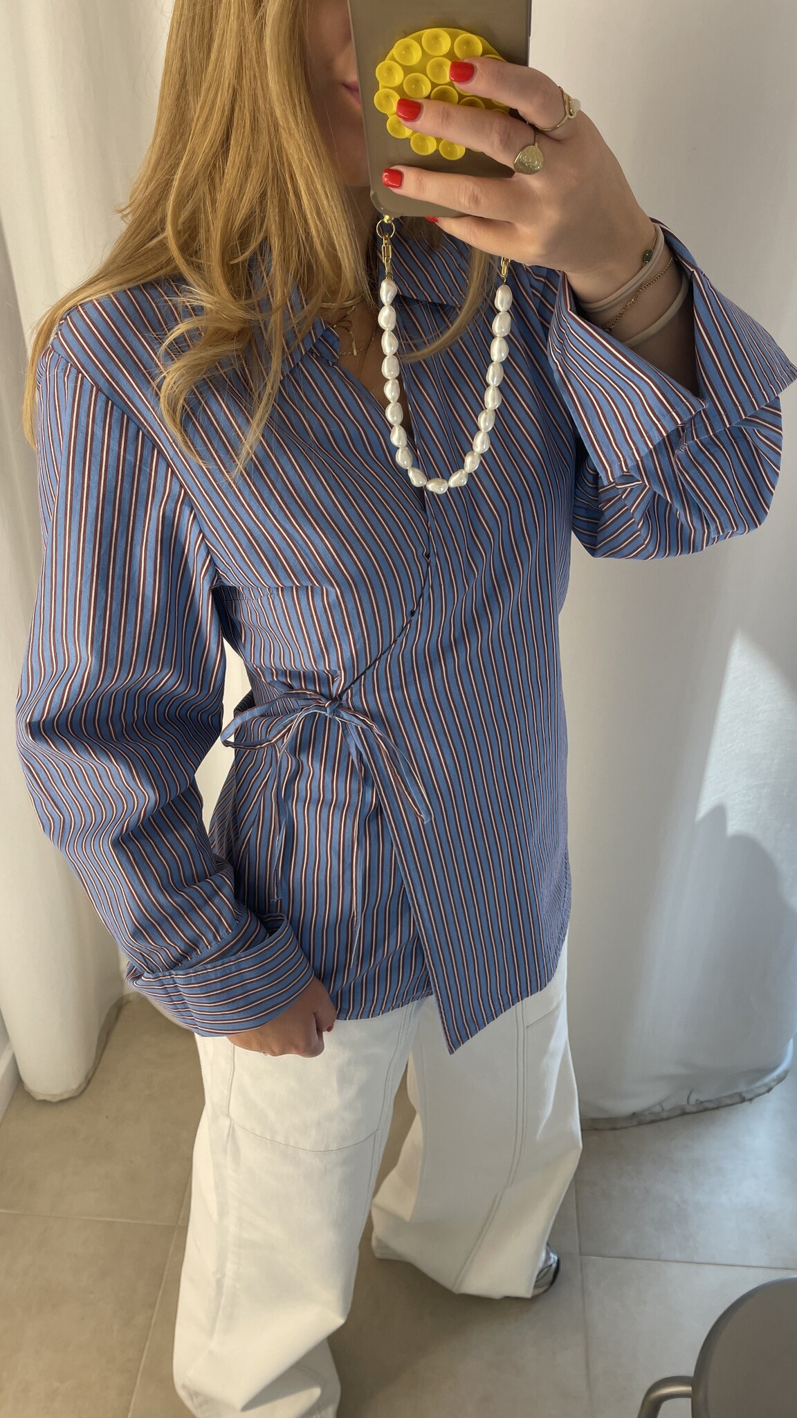 ENVII Enakron LS V-N Shirt Stripes