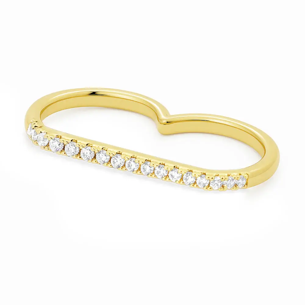 BILLION AVENUE Bari Diamond Ring Gold