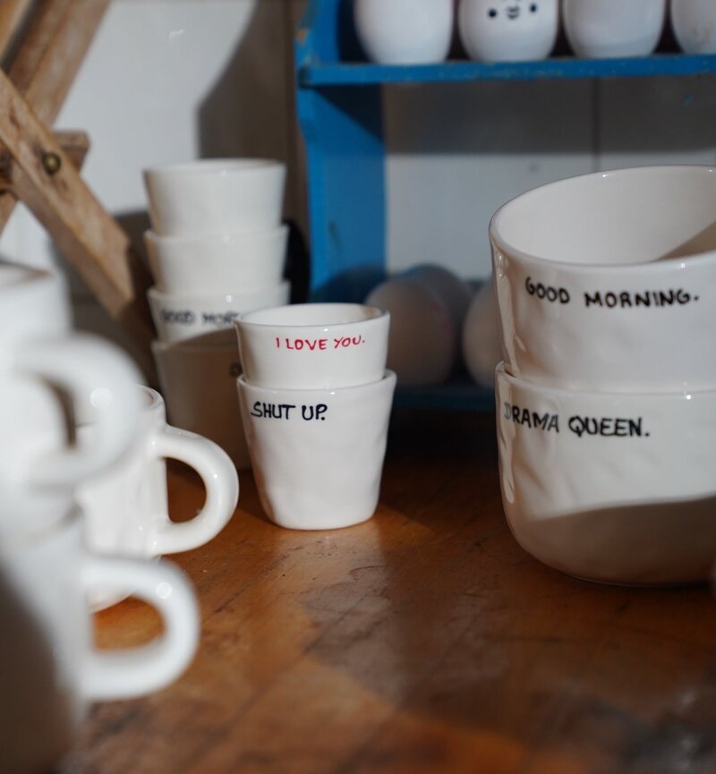 ANNA&NINA I Love You Espresso Cup