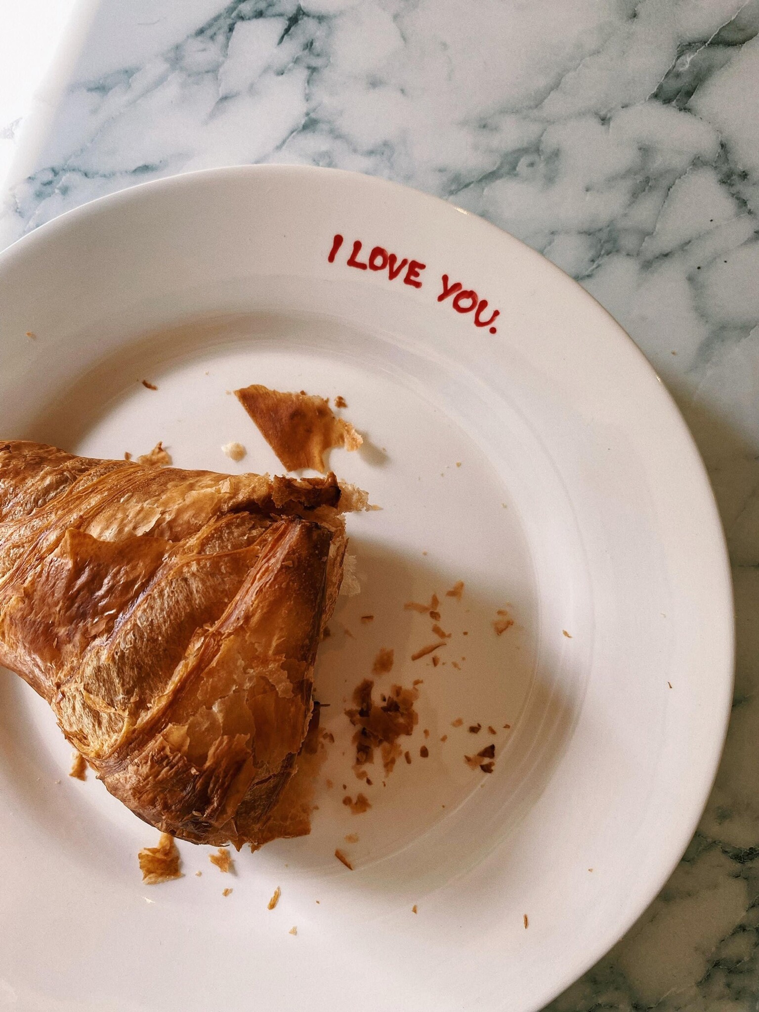 ANNA&NINA I Love You Breakfast Plate