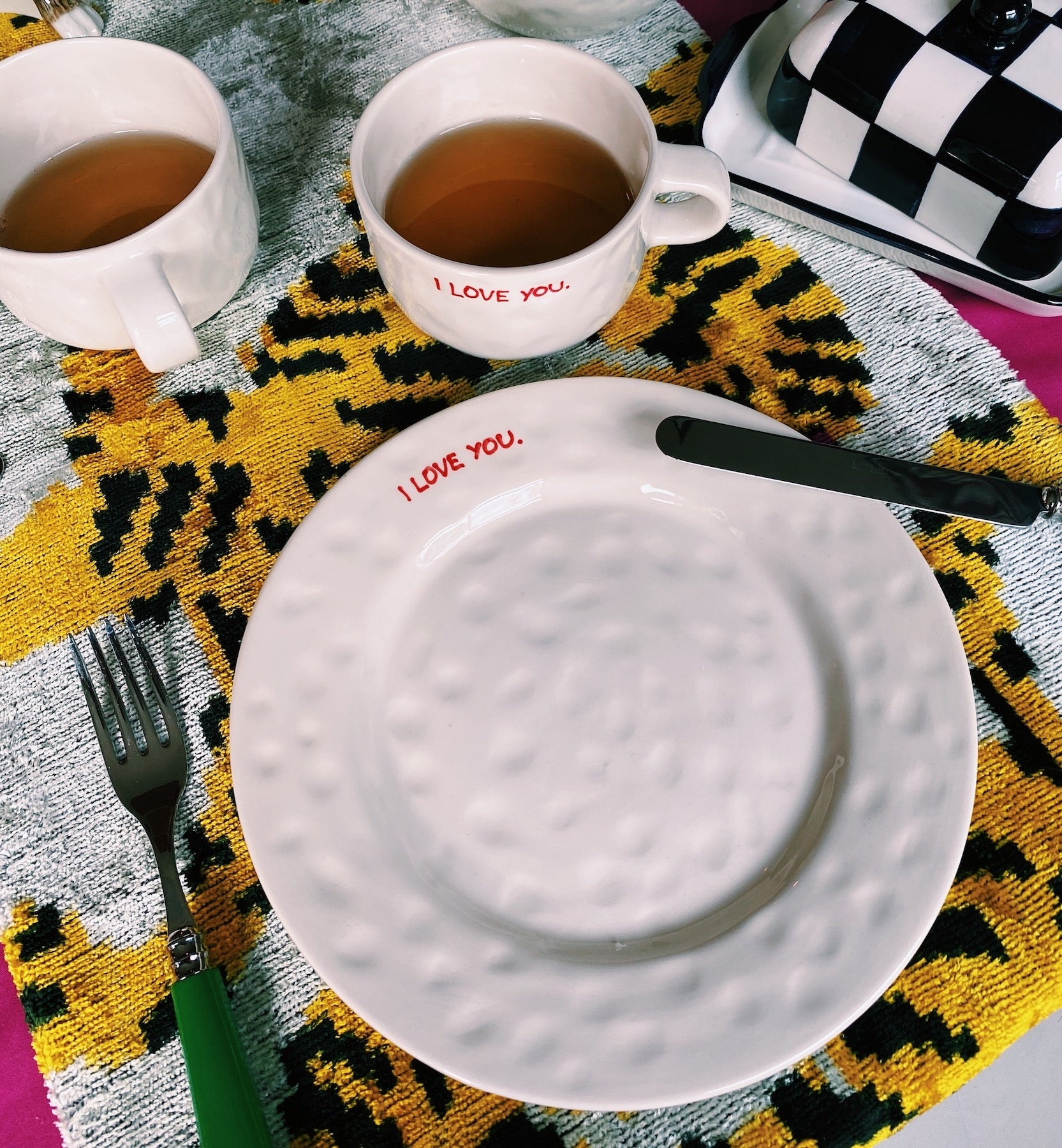ANNA&NINA I Love You Cappuccino Mok