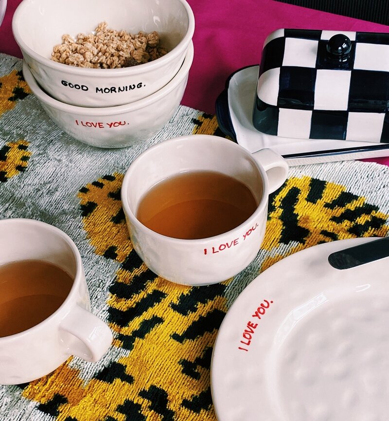 ANNA&NINA I Love You Cappuccino Mug