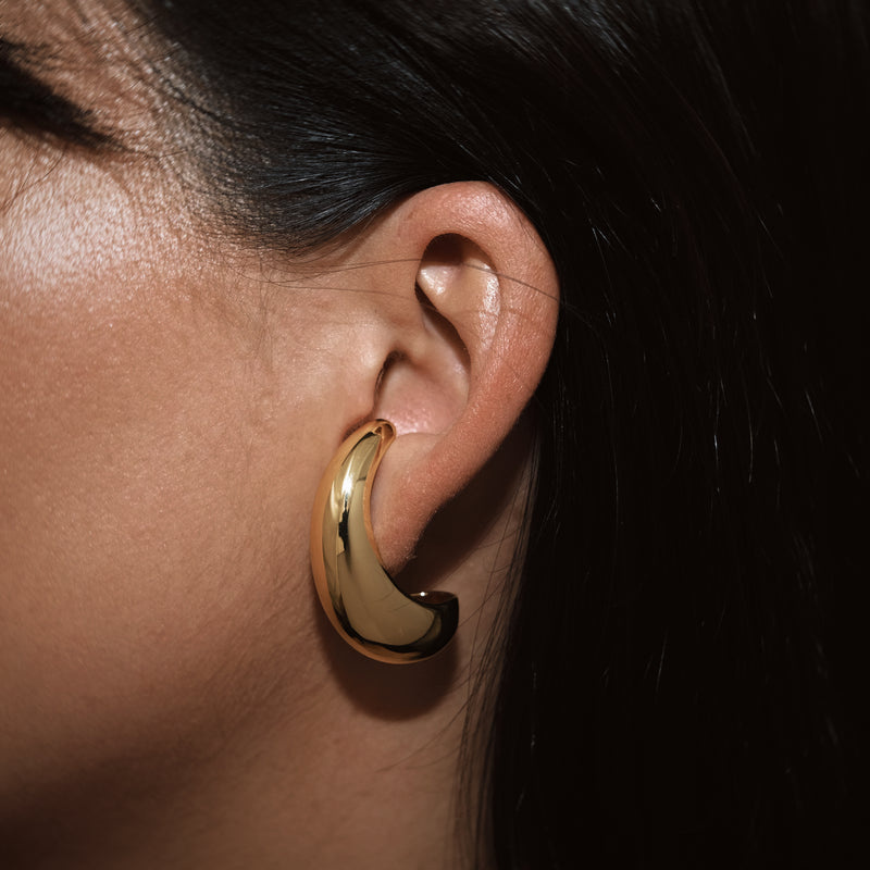 BILLION AVENUE Bulb Earstud Gold