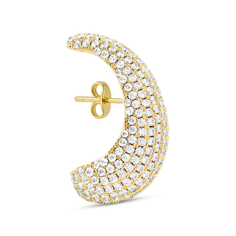 BILLION AVENUE Bulb Diamond Earstud Gold