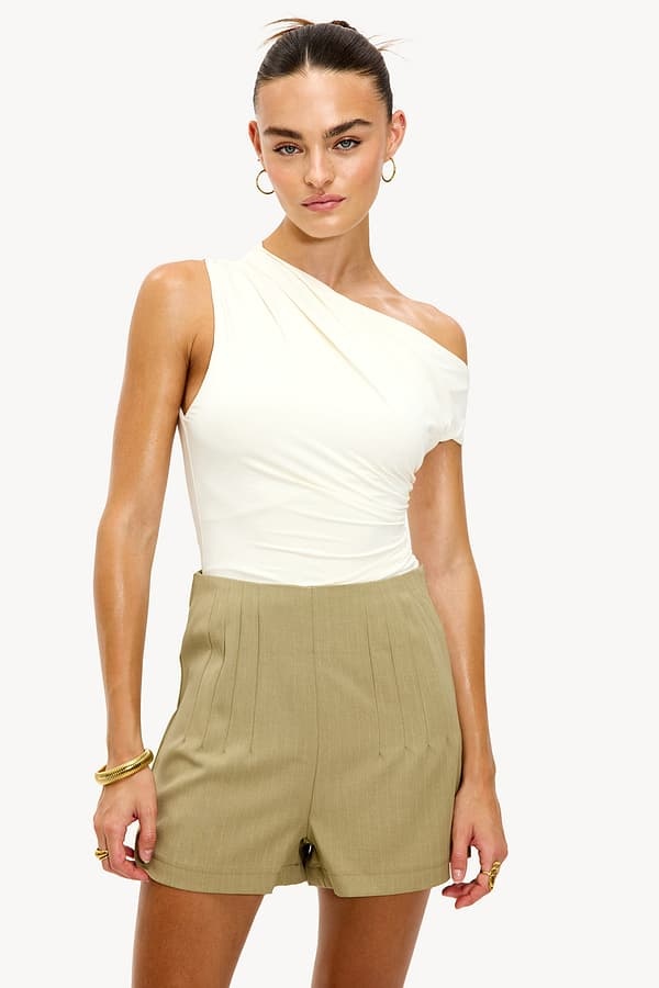 LOAVIES The Petal’s Secret Short Olive