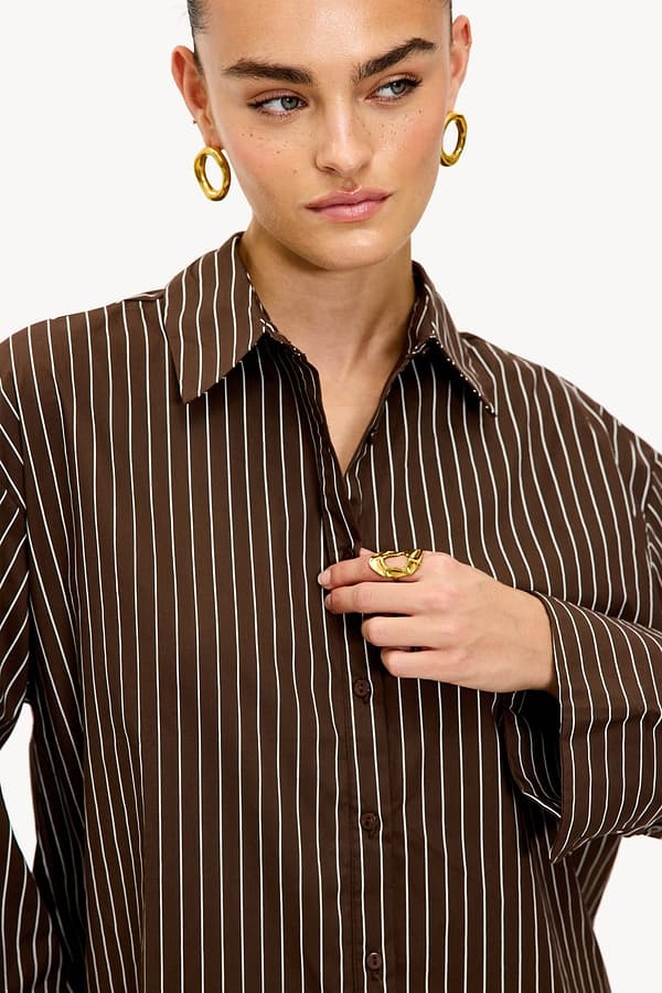 LOAVIES Love On Repeat Again Dark Brown