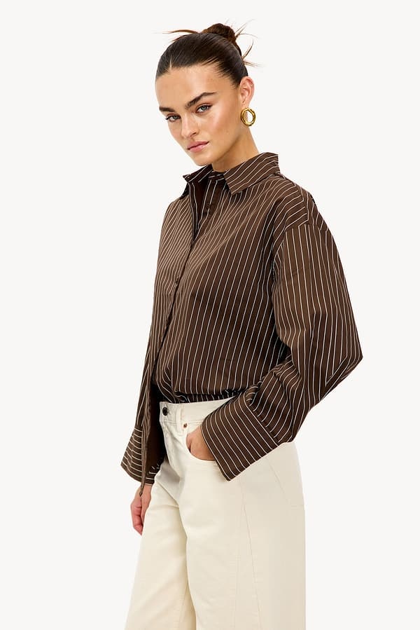 LOAVIES Love On Repeat Again Dark Brown