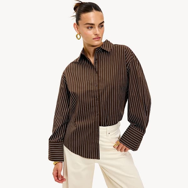 LOAVIES Love On Repeat Again Dark Brown