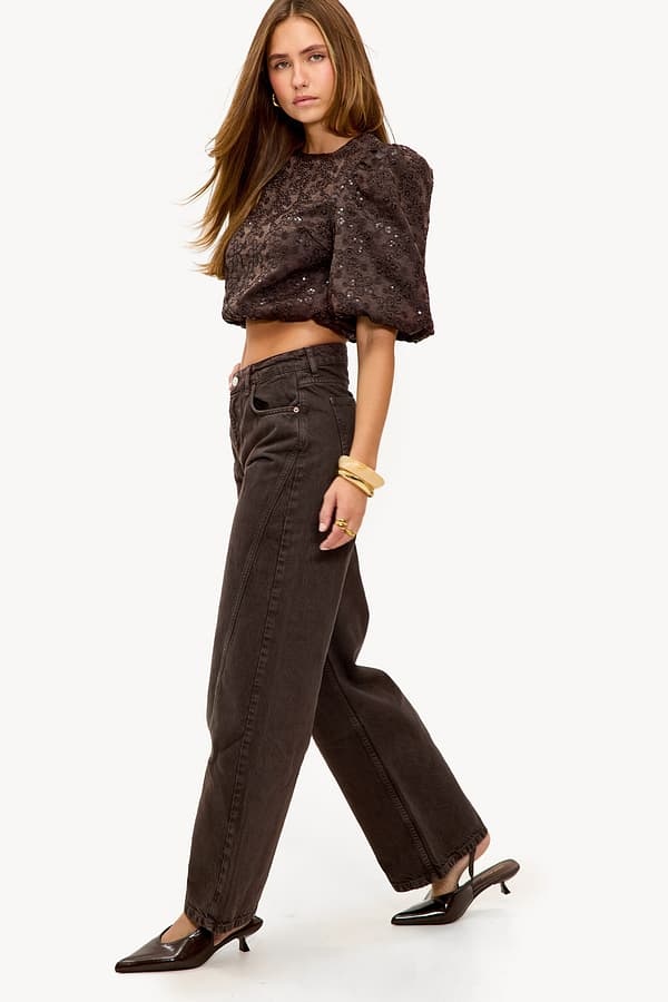 LOAVIES Chill Chaser Pants Dark Brown
