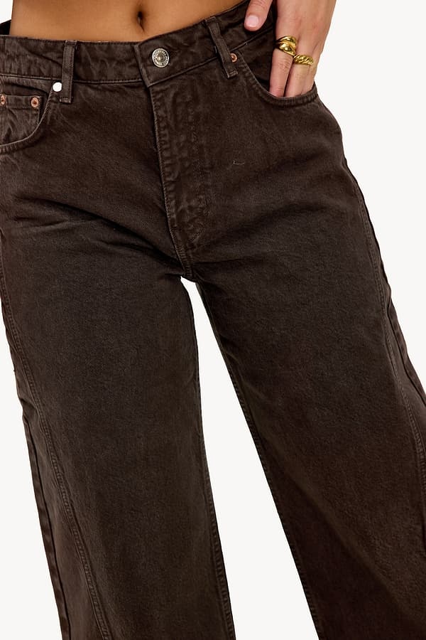LOAVIES Chill Chaser Pants Dark Brown