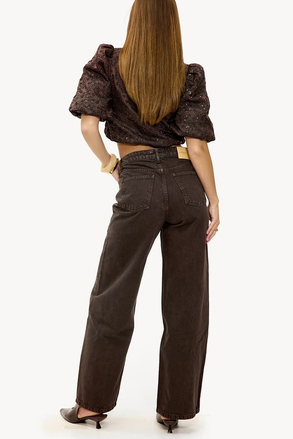LOAVIES Chill Chaser Pants Dark Brown