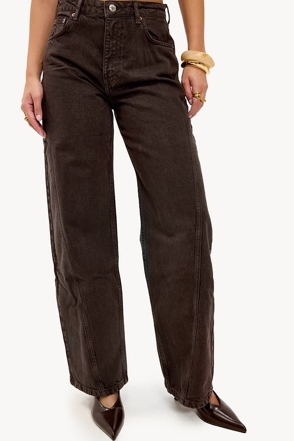 LOAVIES Chill Chaser Pants Dark Brown