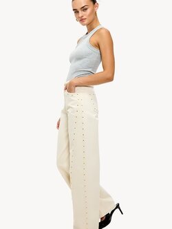 LOAVIES The Blossom's Secret Pants Ecru