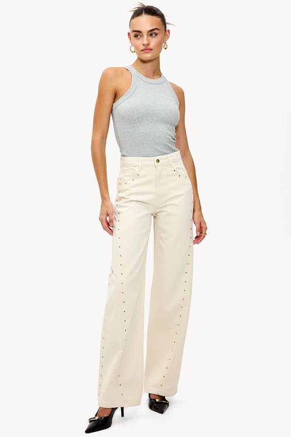 LOAVIES The Blossom's Secret Pants Ecru