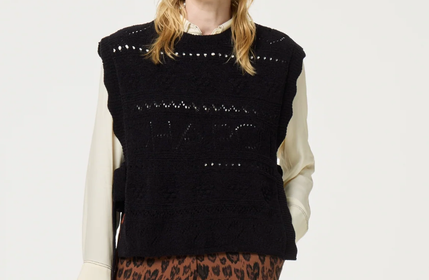 FABIENNE CHAPOT Kamilla Top Black