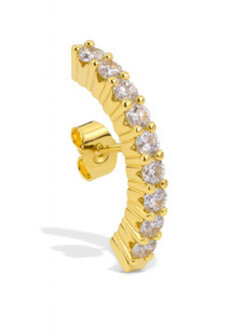 BILLION AVENUE Iris Hug Earstud Gold