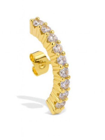 BILLION AVENUE Iris Hug Earstud Gold