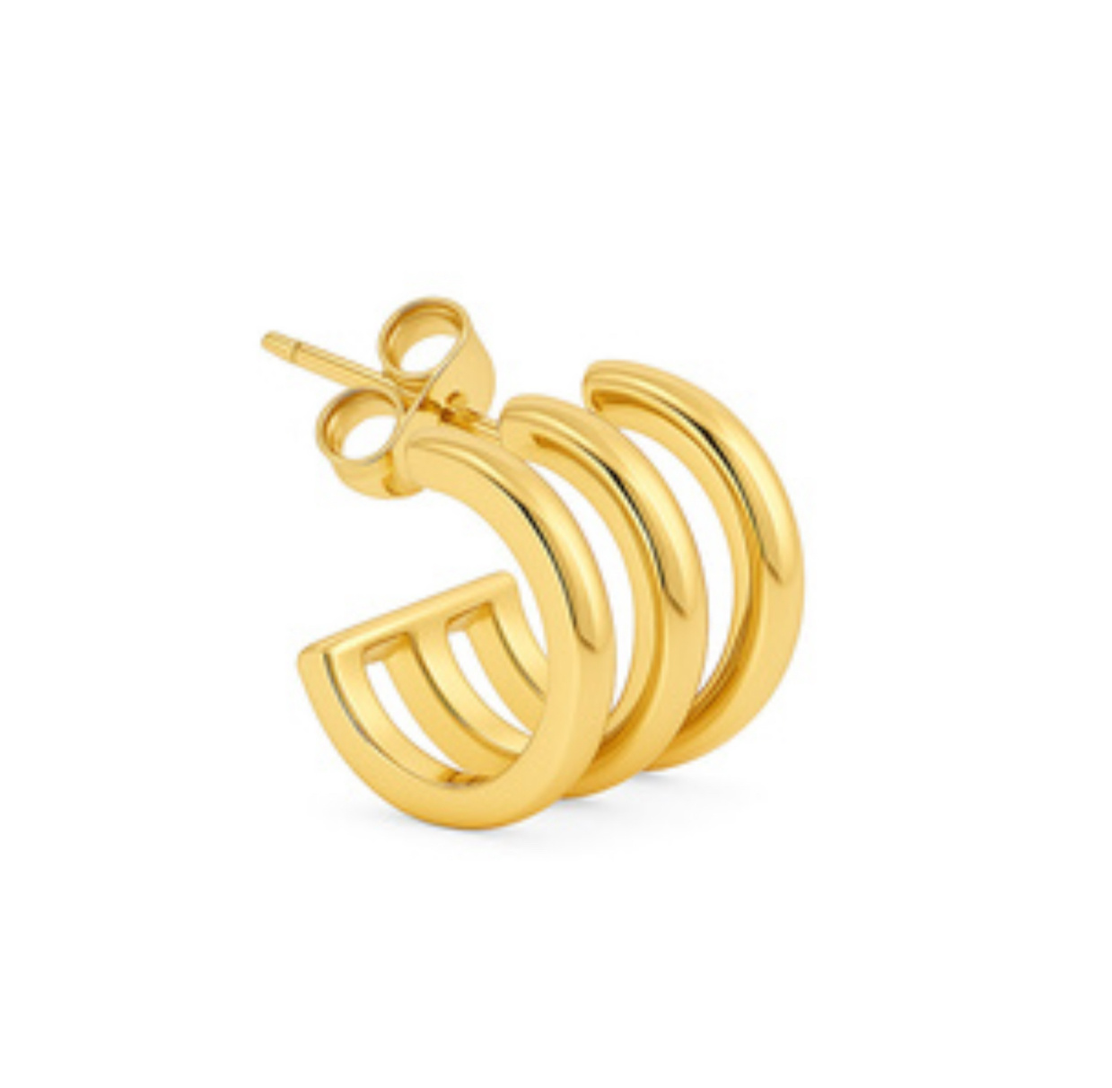 BILLION AVENUE Trio Iva Earstud Gold