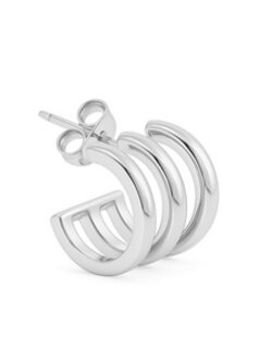 BILLION AVENUE Trio Iva Earstud Silver