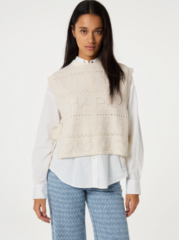FABIENNE CHAPOT Kamilla Top Cosy White