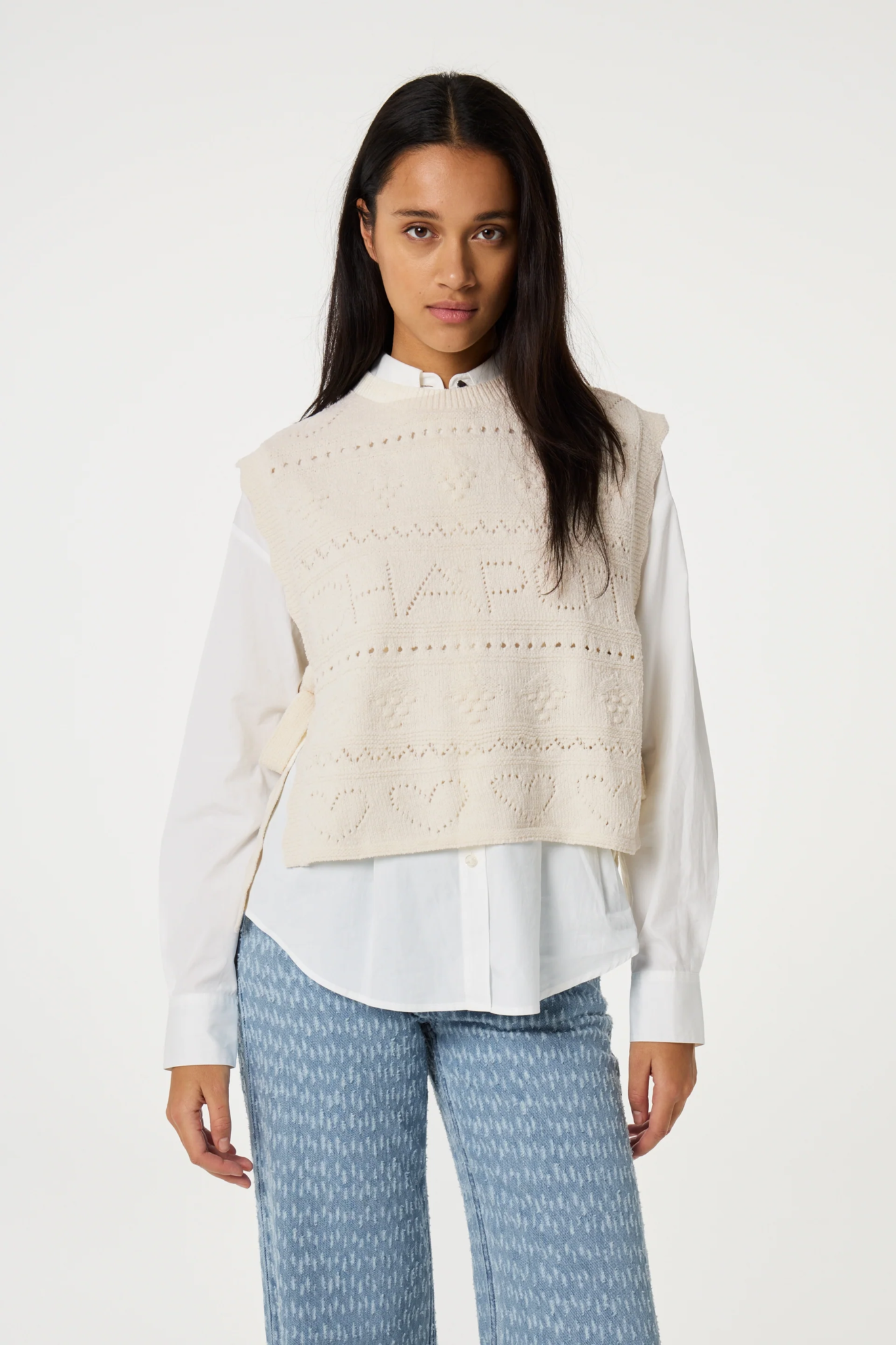 FABIENNE CHAPOT Kamilla Top Cosy White