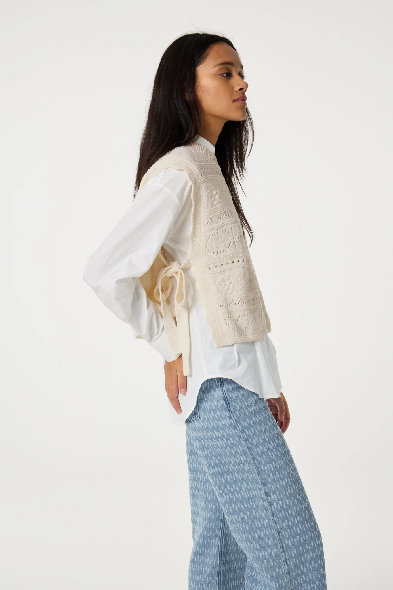 FABIENNE CHAPOT Kamilla Top Cosy White