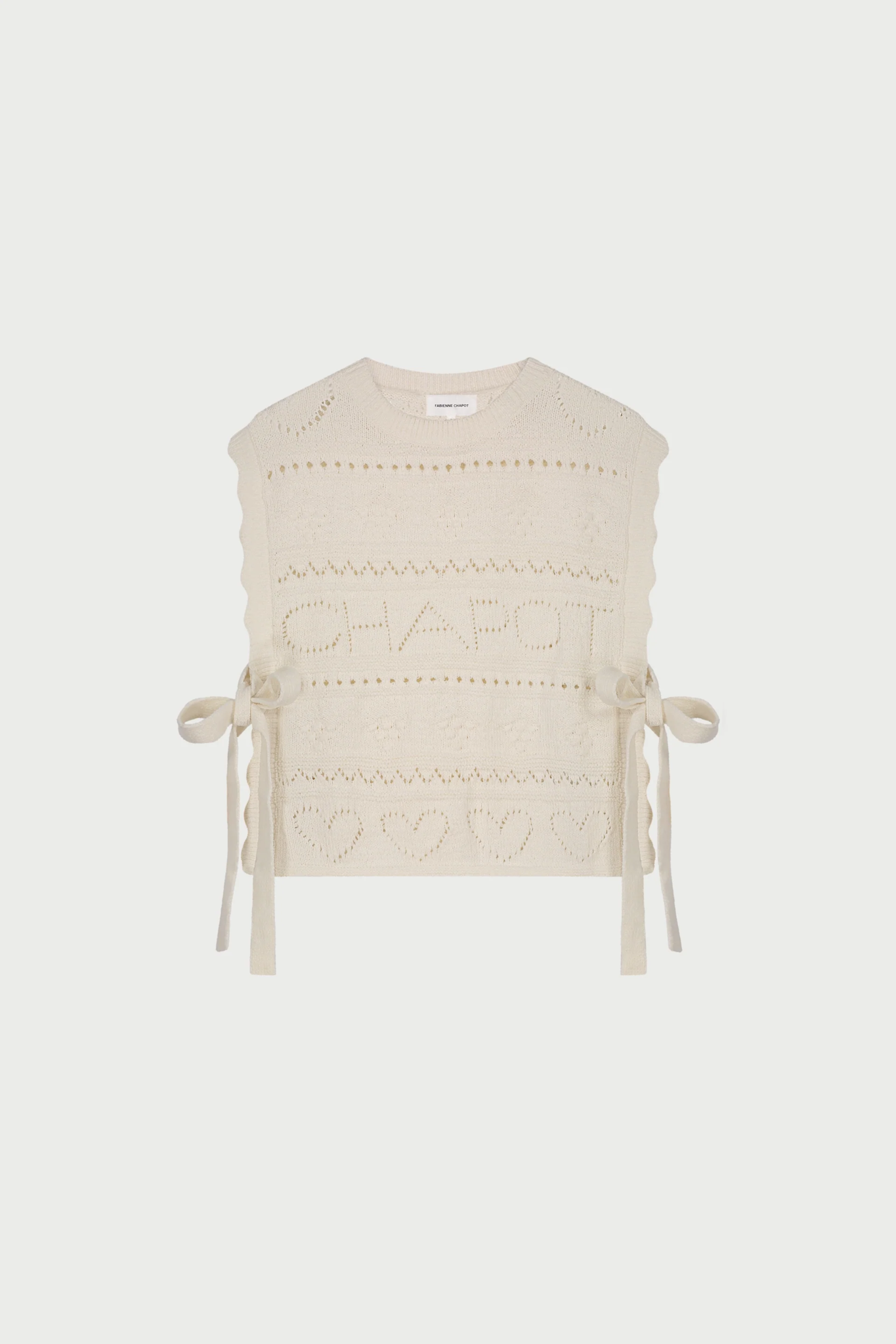FABIENNE CHAPOT Kamilla Top Cosy White